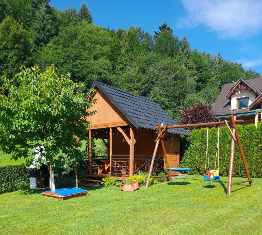 Appartamento Zakatek Pienin Grywald Esterno foto